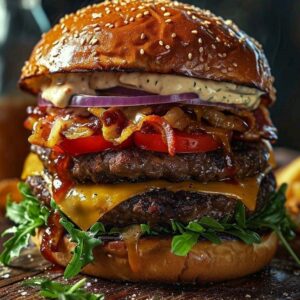 Alternative view of Hamburguesa al Carbón